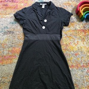 Hot kiss fitted polka dot dress